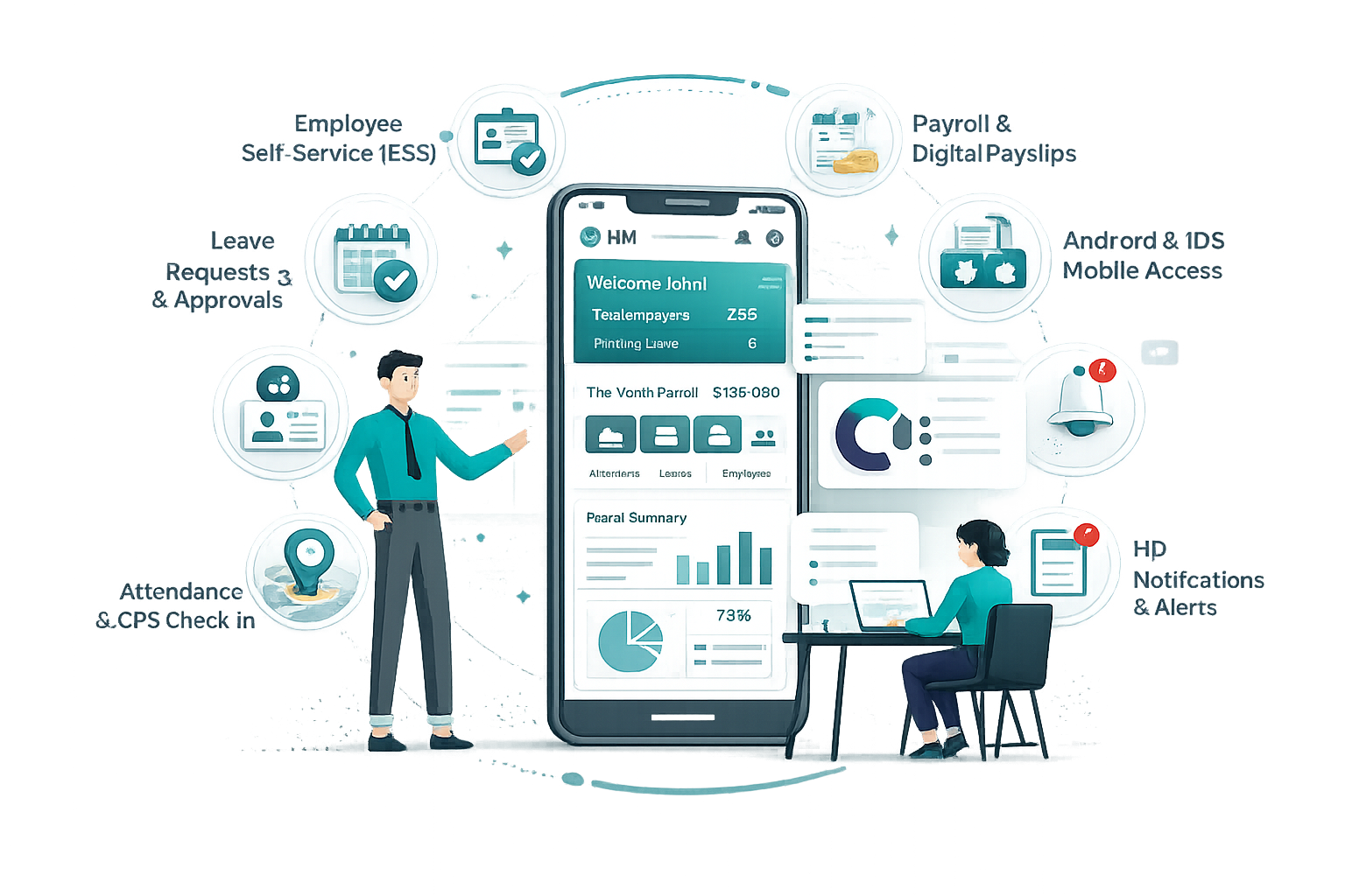 HRMS Mobile App
